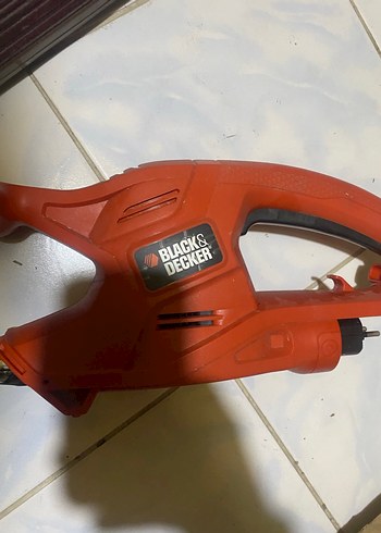 Kırmızı Elektrikli Bahçe Makası - Görsel 2