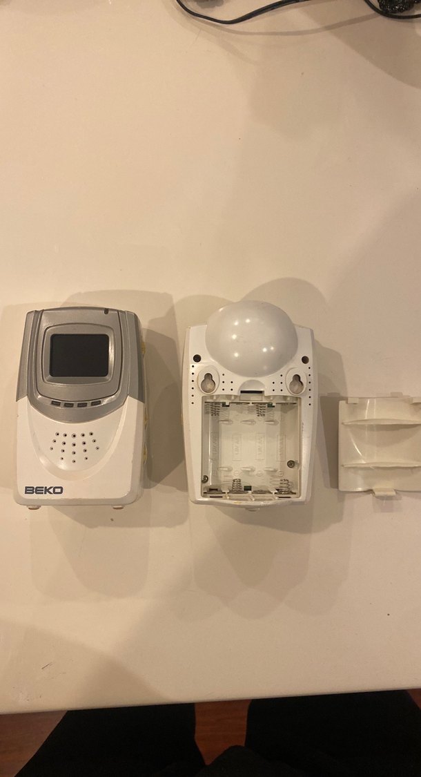 Beko Bebek Kamerası ve Monitörü Gri-Beyaz - Görsel 2