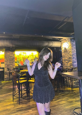 Siyah Parlak Straplez Midi Elbise - Görsel 2