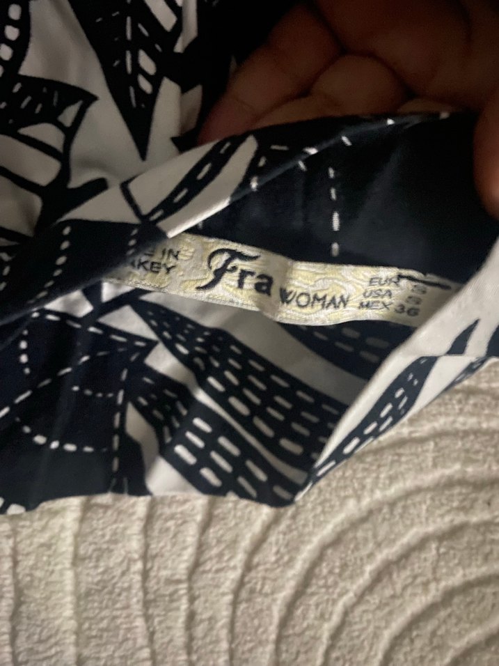 Desenli Piliseli Bohem Hamile Uzun Etek - Görsel 2