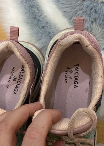 Pembe Yüksek Topuklu Spor Ayakkabı - Görsel 5