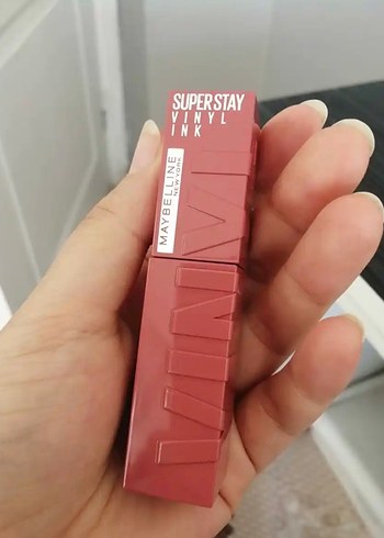 Maybelline Super Stay Vinil Likit Parlak Ruj 15 Peachy - Görsel 2
