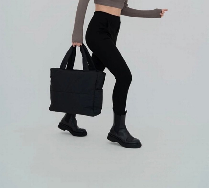 Siyah Kadın Günlük Omuz Çantası - Görsel 2