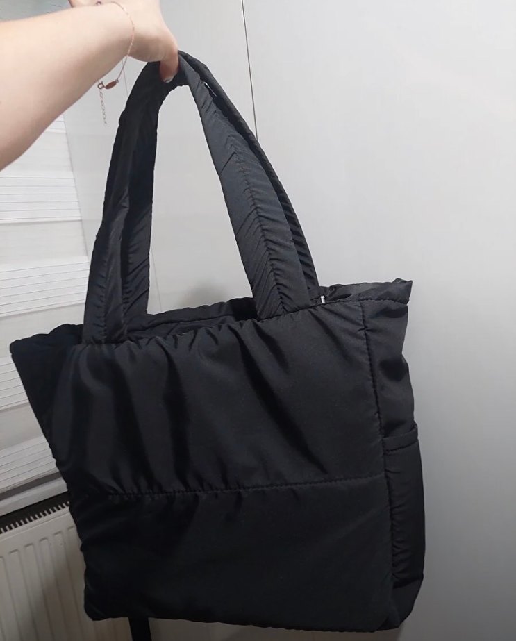 Siyah Kadın Günlük Omuz Çantası - Görsel 3