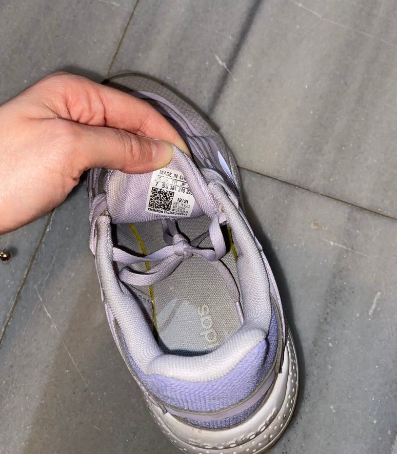 Pembe Bağcıklı Adidas Spor Ayakkabı - Görsel 4