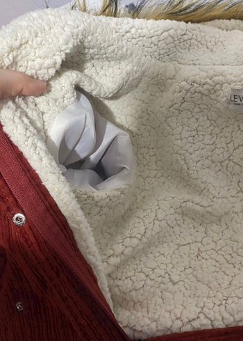 Kürk Detaylı Kadın Kışlık Ceket - Görsel 2