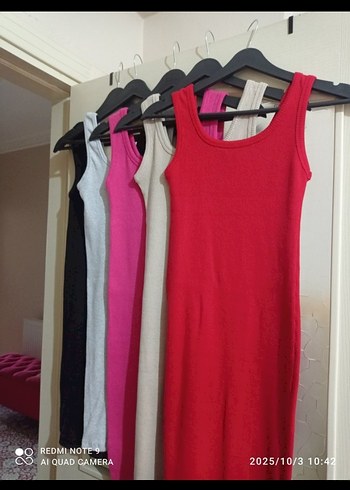 Siyah Kare Yaka Midi Triko Elbise - Görsel 20