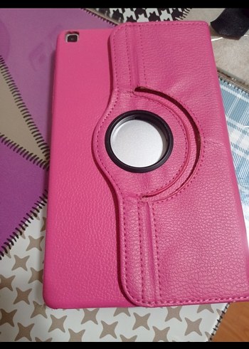 Pembe Samsung Tablet Kılıfı - Görsel 3