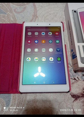 Pembe Samsung Tablet Kılıfı - Görsel 5