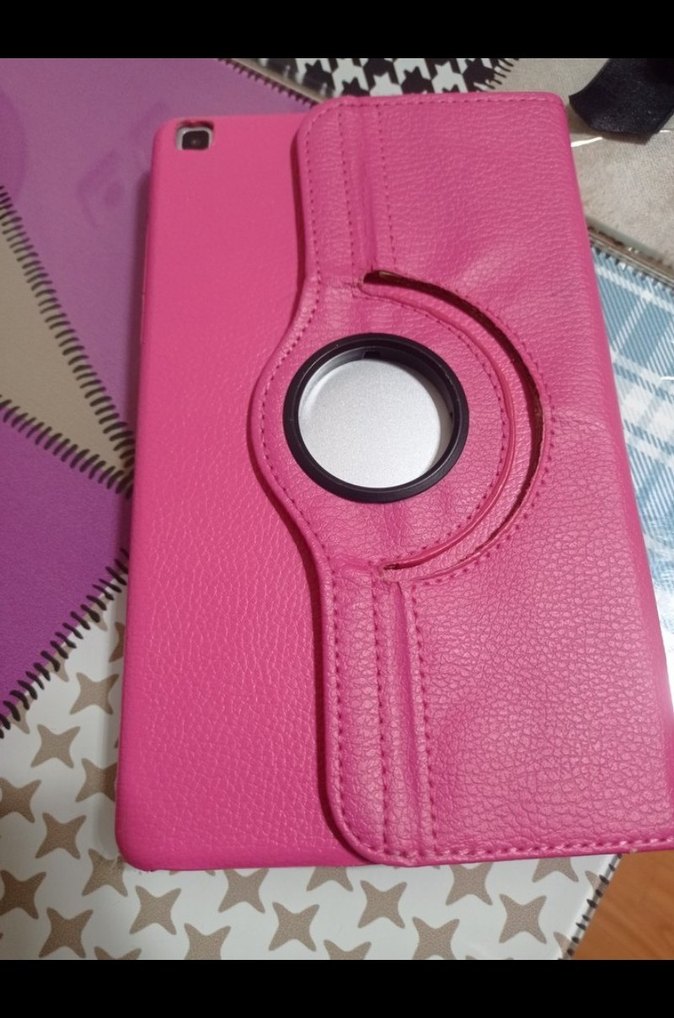 Pembe Samsung Tablet Kılıfı - Görsel 3