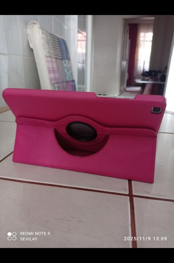 Pembe Samsung Tablet Kılıfı - Görsel 2