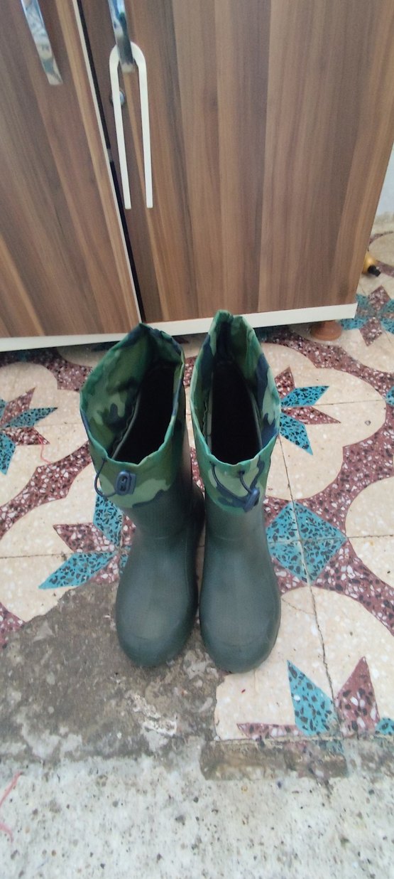 Kamuflaj Desenli Erkek Yağmur Çizmesi - Görsel 2