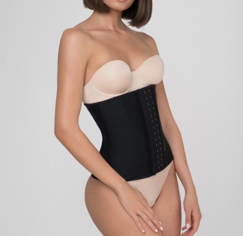 Siyah Midi Korse - Görsel 2