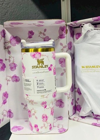 Pastel Pembe Stanley Termos Bardak - Görsel 2