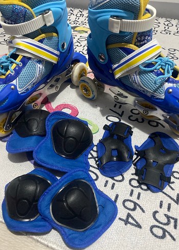 Mavi Spor paten ve güvenlik ekipmanları 36-39 numara - Görsel 4