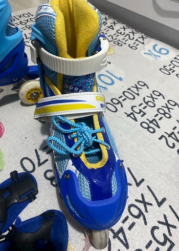 Mavi Spor paten ve güvenlik ekipmanları 36-39 numara - Görsel 2