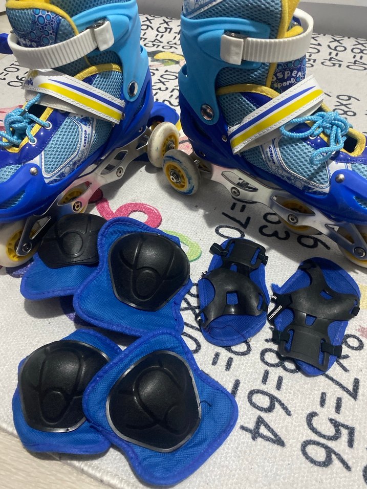 Mavi Spor paten ve güvenlik ekipmanları 36-39 numara - Görsel 4