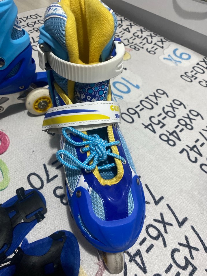 Mavi Spor paten ve güvenlik ekipmanları 36-39 numara - Görsel 2