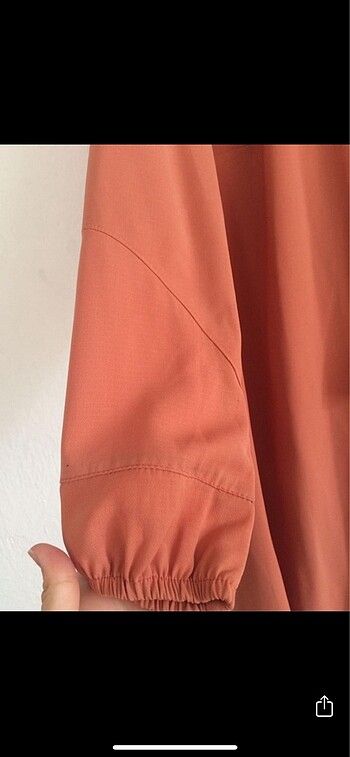 m Beden turuncu Renk Somon rengi butik ürünü