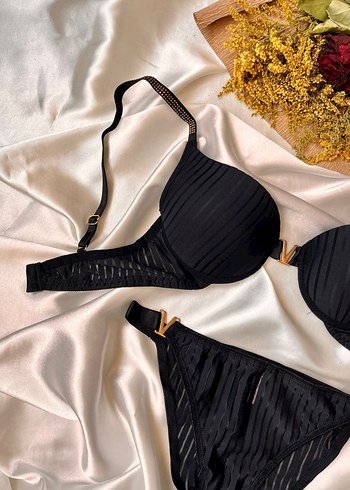 Siyah V Sütyen - Görsel 2