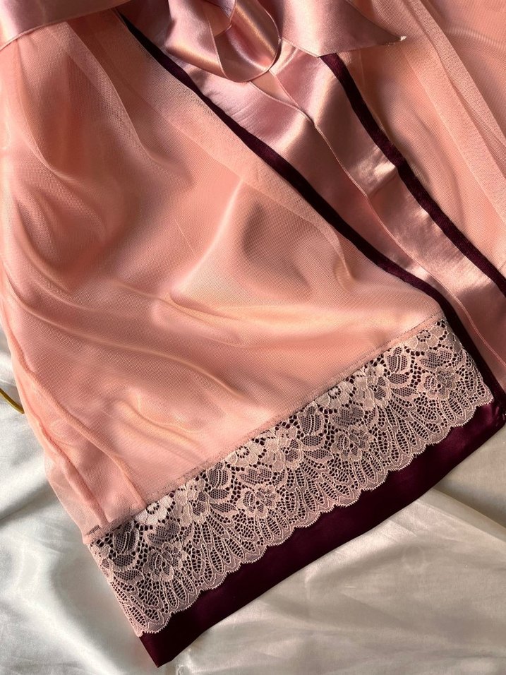 Pembe Gecelik sabahlik - Görsel 3