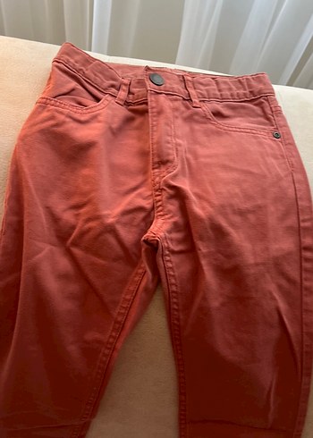 H&M Erkek Çocuk Koyu Kırmızı Rahat Kesim Pantolon