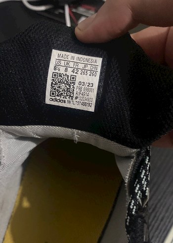 Erkek Siyah Terrex Outdoor Spor Ayakkabı - Görsel 4