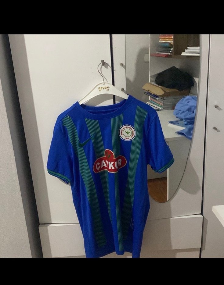 Mavi Erkek Kısa Kollu Spor Forması - Görsel 2