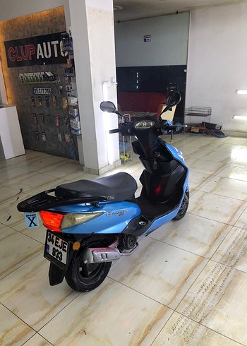 Koyu Mavi Biker Stil Motosiklet Kaskı - Görsel 6