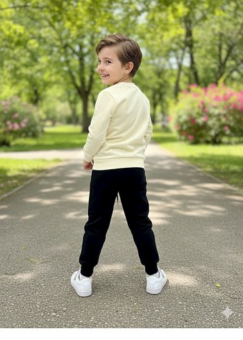 Sonic Baskılı Erkek Çocuk Eşofman Takımı 3-10 yaş - Görsel 2