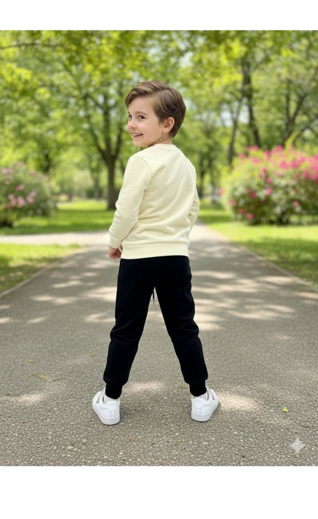 Sonic Baskılı Erkek Çocuk Eşofman Takımı 3-10 yaş - Görsel 2