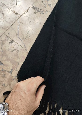 Kadın siyah Atkı - Görsel 3