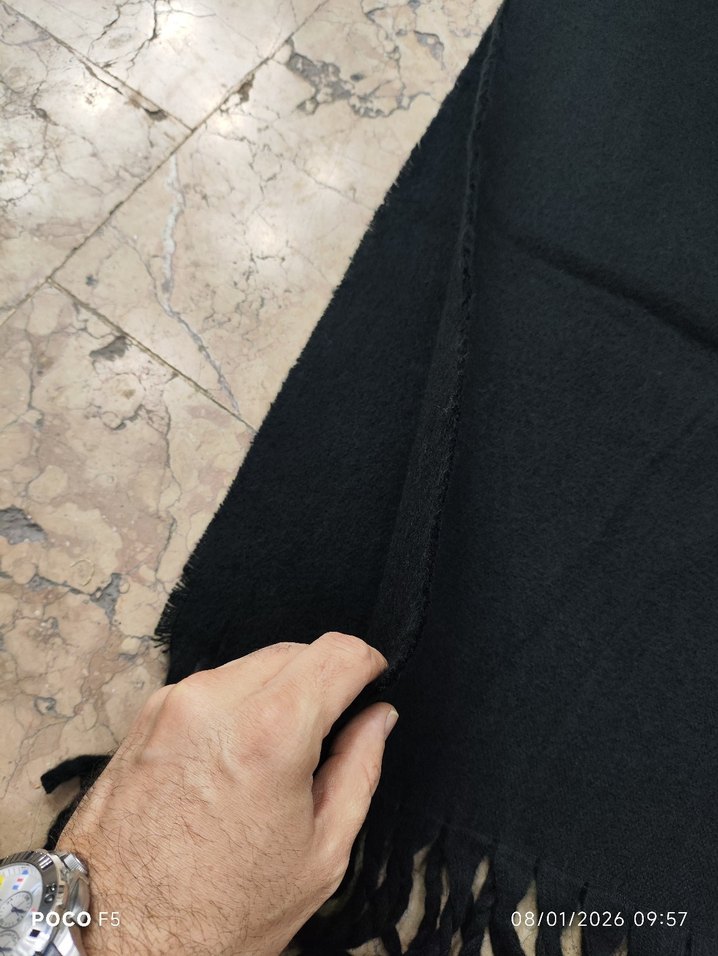 Kadın siyah Atkı - Görsel 3