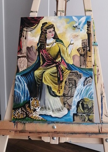 El yapımı yağlı boya Tablo - Görsel 2