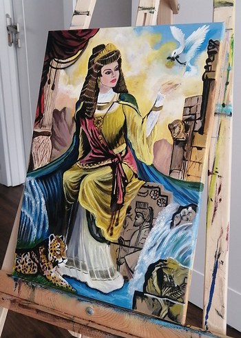 El yapımı yağlı boya Tablo - Görsel 3