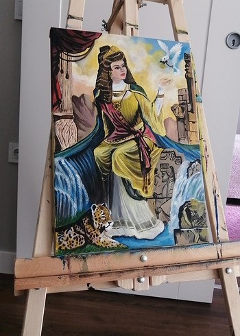 El yapımı yağlı boya Tablo - Görsel 4