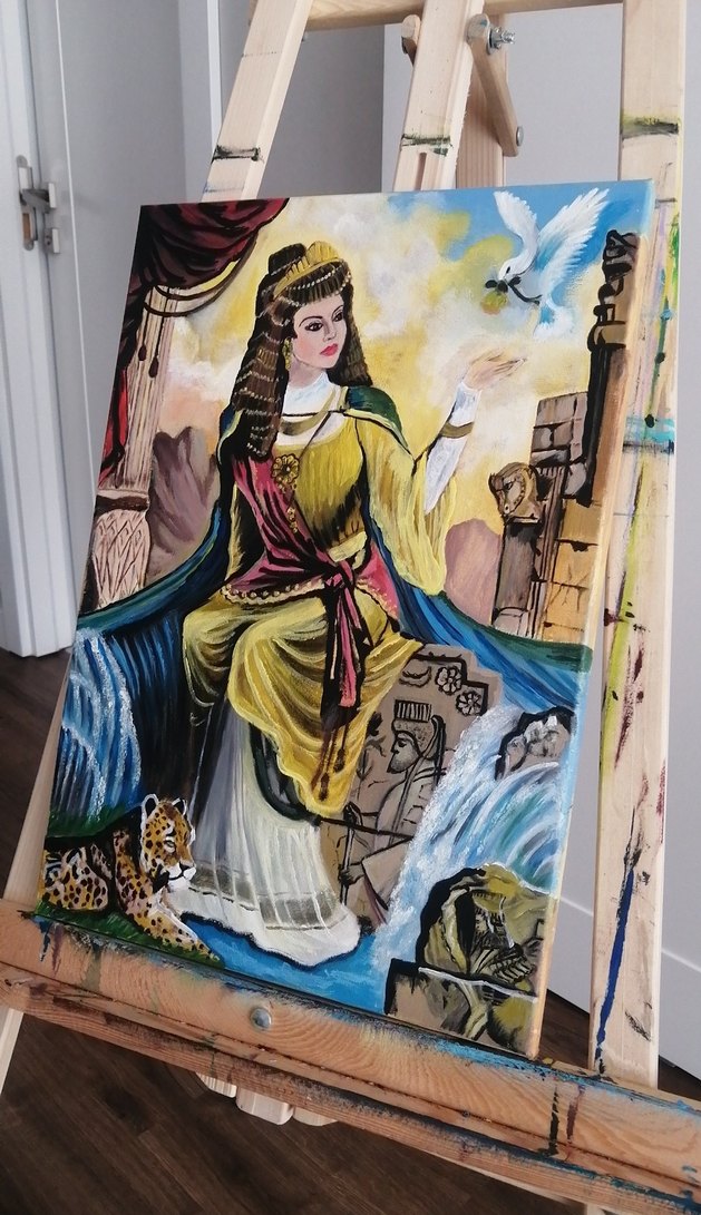 El yapımı yağlı boya Tablo - Görsel 3