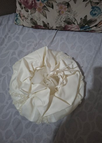 Straplez Bohem Uzun A-Line Gelinlik - Görsel 7