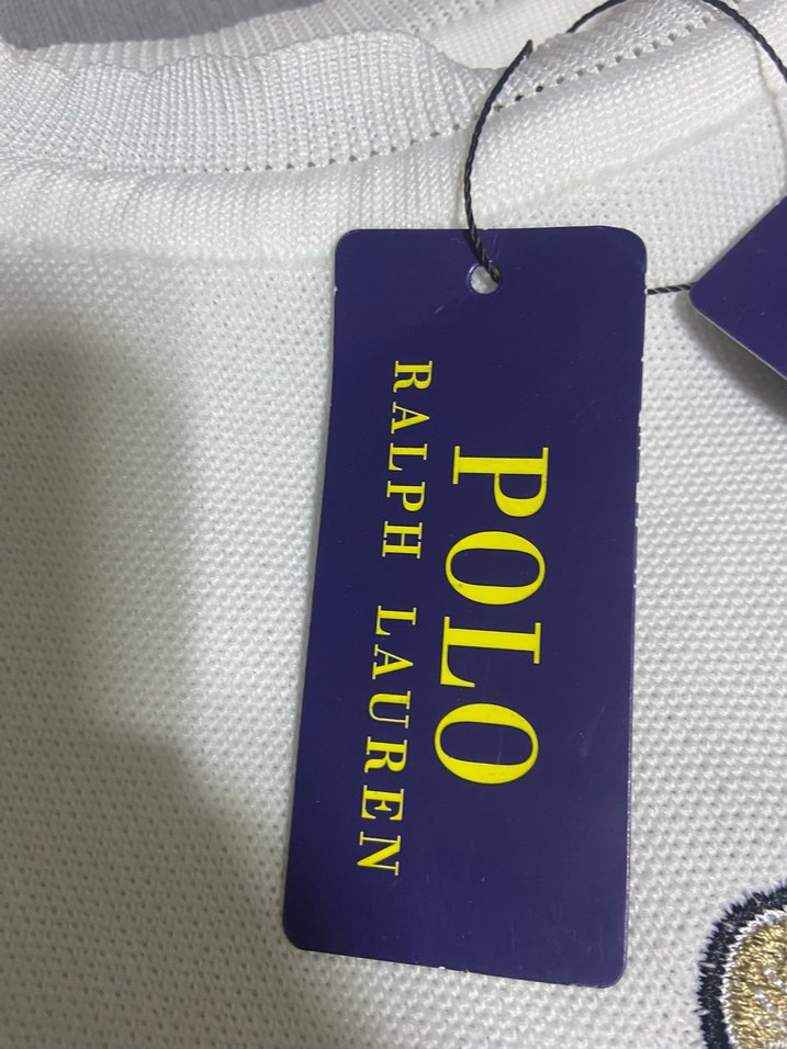 Beyaz Polo Bear Nakışlı tiriko kesim - Görsel 3