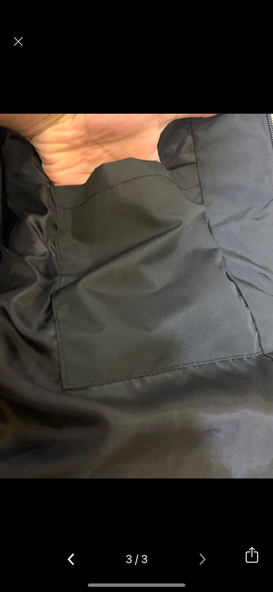 Siyah Nike Kapüşonlu Fermuarlı Erkek Mont - Görsel 3