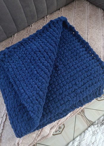 Mavi Çocuk Battaniyesi Yumuşak Kumaşlı - Görsel 3