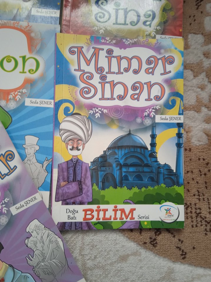 Çocuklar için bilim insanları kitap seti - Görsel 2