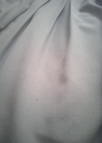 V yaka kemerli uzun bej elbise - Görsel 6