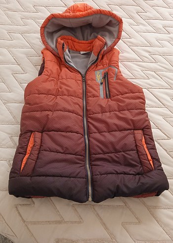 Erkek Çocuk Kapüşonlu Şişme Yelek - Görsel 2