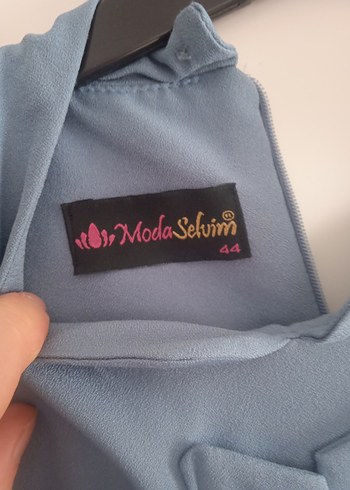 Kemerli Uzun Kollu Uzun Elbise - Görsel 5