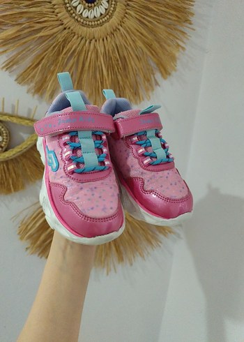 29 Beden pembe Renk JUMP Pembe Renkli Kız Çocuk spor ayakkabı