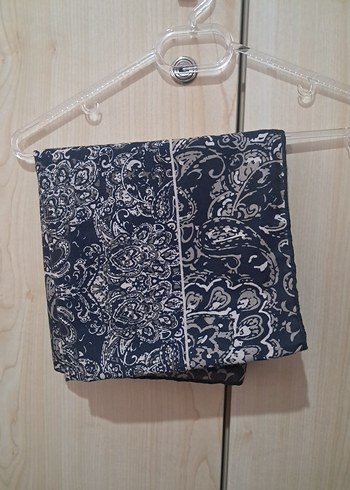 Bohem Gri Kadın Şal İpekhan - Görsel 2