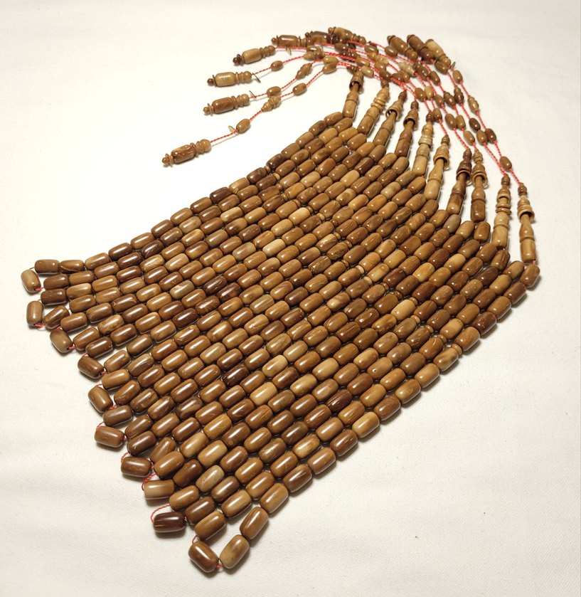 10 ADET USTA İŞİ KUKA TESBİH KAPSÜL 7x11 MM. - Görsel 3