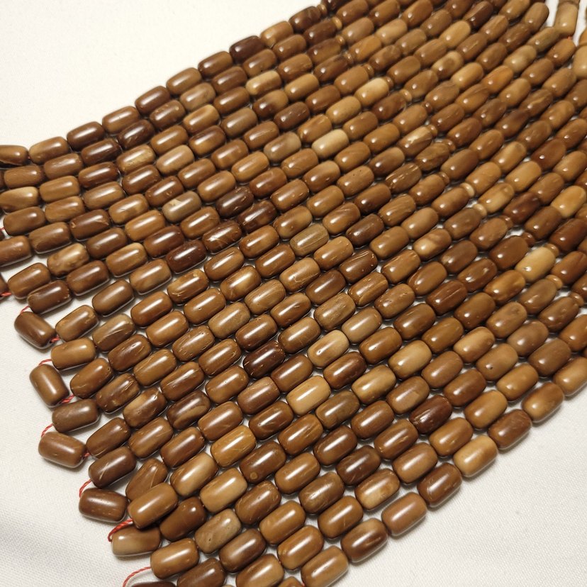 10 ADET USTA İŞİ KUKA TESBİH KAPSÜL 7x11 MM. - Görsel 4