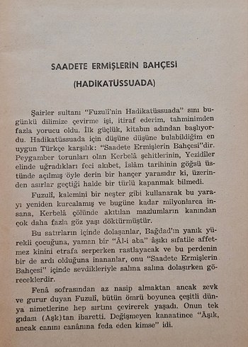 SAADETE ERMİŞLERİN BAHÇESİ. FUZULİ. - Görsel 2